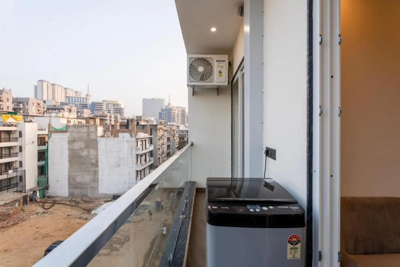 גורגאון Radiant Private 1Bhk Apartment On Golf Course